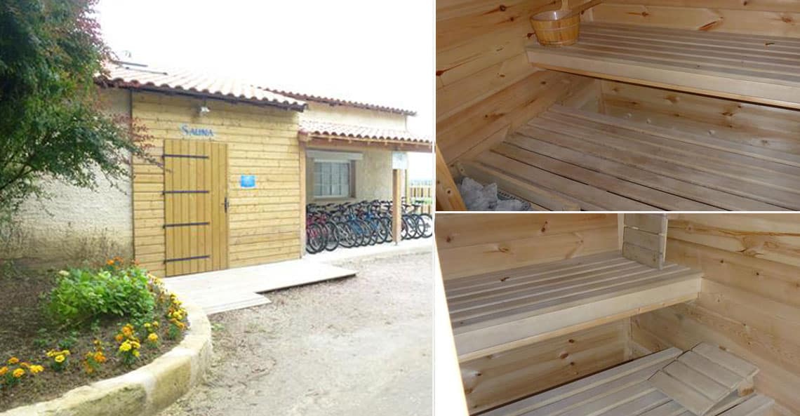 sauna camping